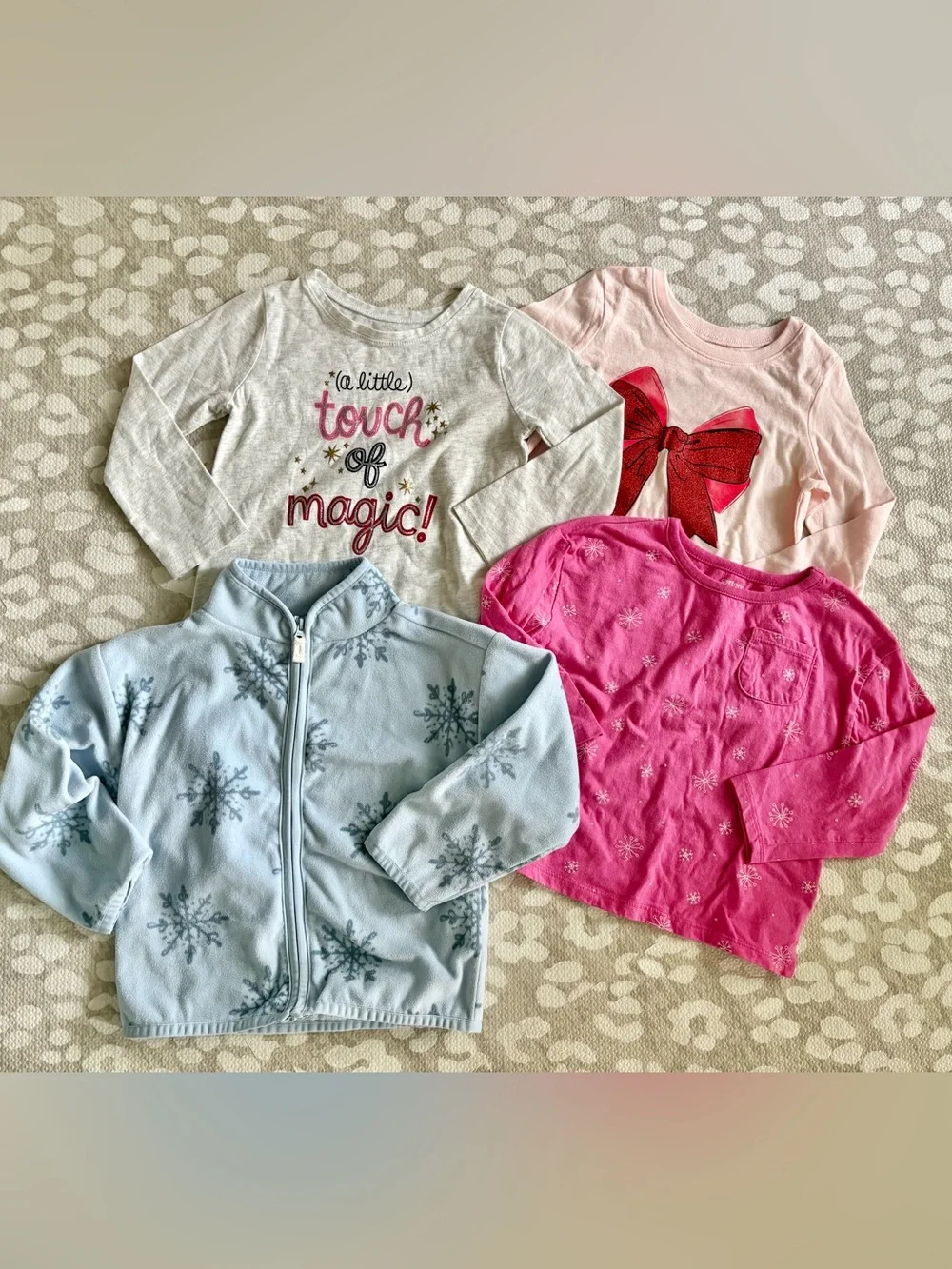 3T girls winter top bundle